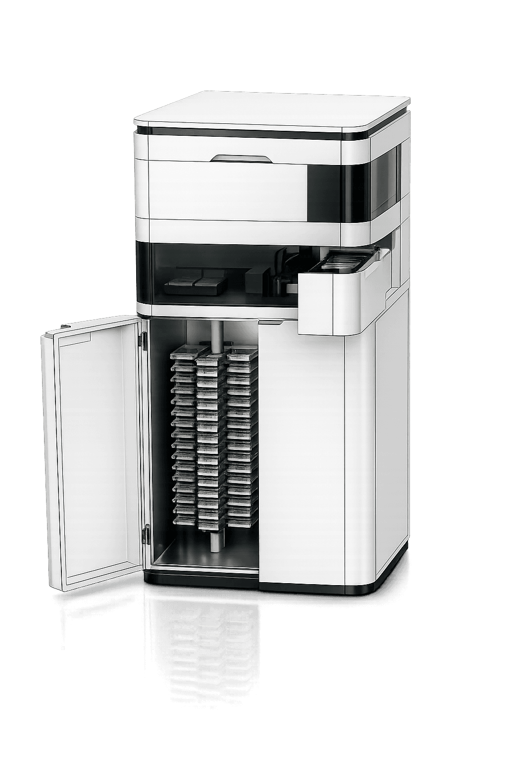 dALI 500 System Architecture with Doors Open